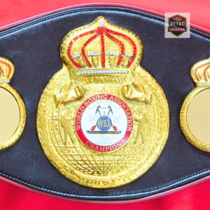 WBA Closed Crown championship belt replica displayed as premium boxing memorabilia