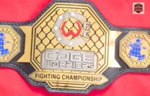 Cage Warriors Championship Replica Belt - Replica Championship Belt | Retro Shields