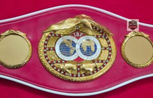 IBF International Boxing Federation Belt Replica