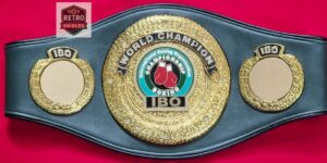 IBO World Championship Belt Replica - Replica Championship Belt | Retro Shields