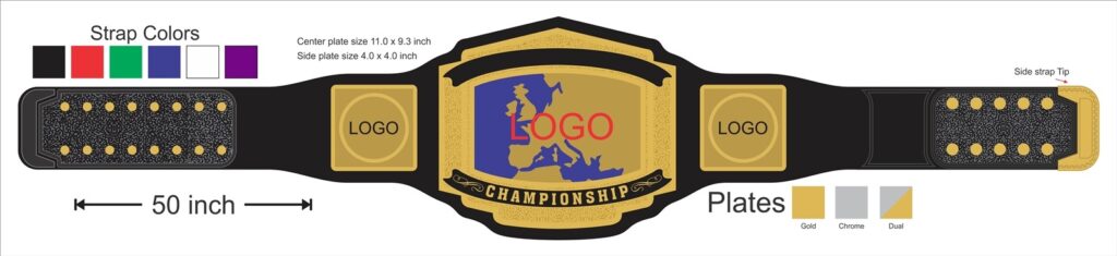 Customized Championship Belt Design 3