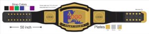 Customized Championship Belt Design 3