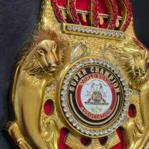 WBA Super Lion Championship Belt Replica – custom championship belt, image 2 of 7 | Retro Shields