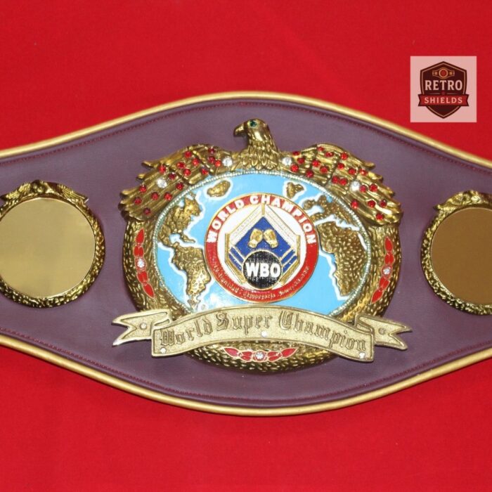 WBO-super-champion-belt-3.jpg WBO Super Championship Belt Replica - Replica Championship Belt | Retro Shields
