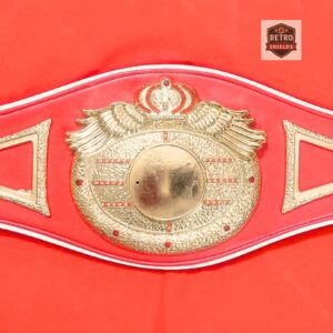 Customized Winged Championship Belt Mold Casting Red Color - Replica Championship Belt | Retro Shields