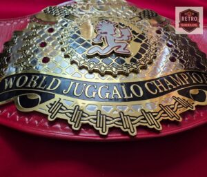 JCW World Juggalo Championship Replica Belt 4mm 3 Layer - Replica Championship Belt | Retro Shields