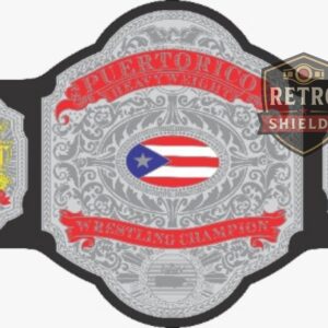 Puerto Rican Championship Belt - Replica Championship Belt | Retro Shields