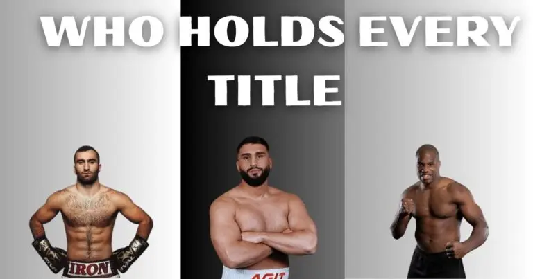 Who Holds Every Boxing World Title Right Now (2026)