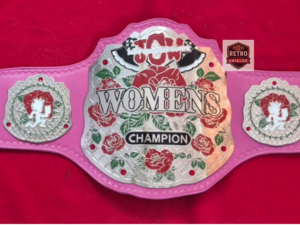 JCW Women's World Championship Replica Belt - Replica Championship Belt | Retro Shields