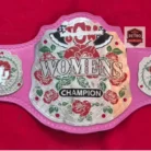 JCW Women's World Championship Replica Belt - Replica Championship Belt | Retro Shields