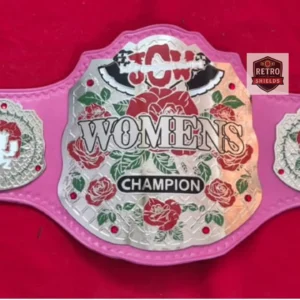 JCW Women's World Championship Replica Belt - Replica Championship Belt | Retro Shields
