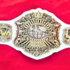 Women's Customizable Brass Championship Wrestling Belt - Replica Championship Belt | Retro Shields
