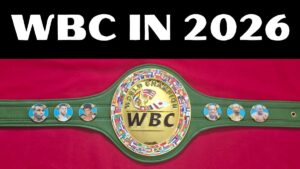 WBC world championship belt replica — what's happening with the WBC in 2026