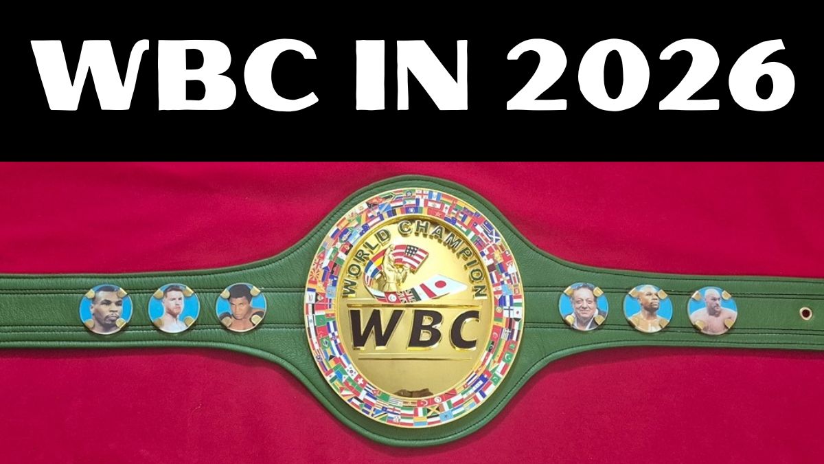 WBC world championship belt replica — what's happening with the WBC in 2026