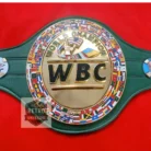 WBC style championship belt detail view 11