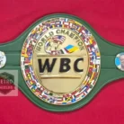 WBC style championship belt detail view 9