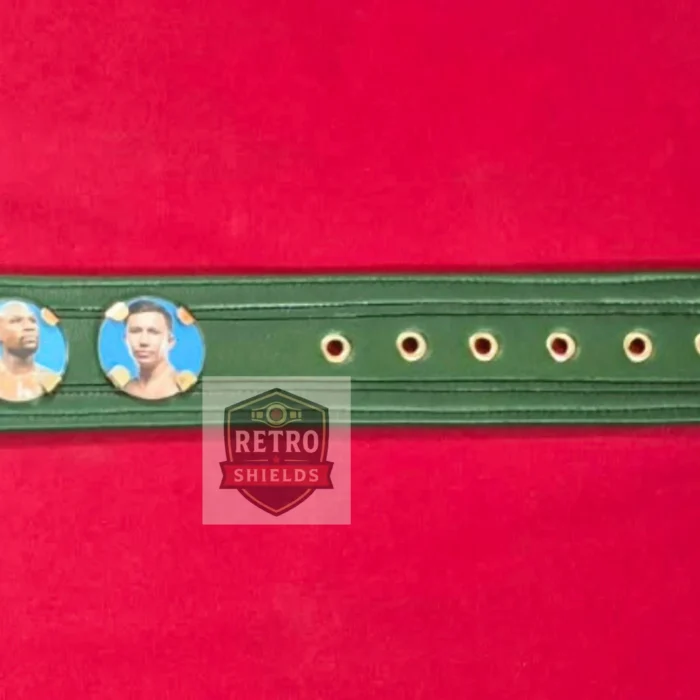 WBC style championship belt detail view 8