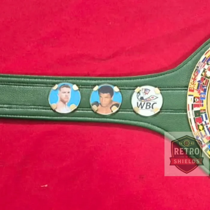 WBC style championship belt detail view 7